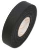 Cotton insulation tape black 25mm/25m, with age-resistant, transparent rubber adhesive, suitable for insulation of cable harnesses, highly adhesive