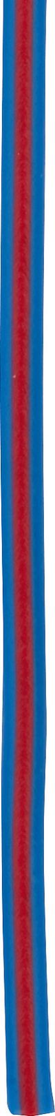 CABLE, 1 meter 0.75qmm blue-red (blue cable with red line)