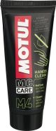 Motul M4 Hand Cleaner, 100ml tube, removes oil and other stubborn dirt without water, no residue on the hand after application