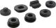Mounting Kit for Left and Right Side Covers, complete, 7 pcs. rubber set