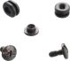 Mounting Kit Complete for Left and Right Side Covers, 5 pcs. rubber and screw set