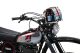 Front Luggage Rack, Stainless Steel, with brackets and mounting material, luggage area approx. 23x15cm, versatile adjustable