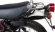 Mini Luggage Rack, stainless steel, with black brackets and mounting hardware, luggage area approx. 23x15cm, suitable for the short seat (-'79 and '80-) ONLY