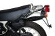 Mini Luggage Rack, polished stainless steel, complete with brackets, luggage area approx. 23x15cm, only suitable for the long German seat (-'79 and '80-)