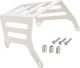 Aluminium Rack ( Luggage Rack ), incl. mounting material, white plastic coated