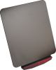 License Plate Support Aluminium Basic, black powder-coated, dim. 180x200mm, with e-approved reflector