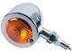 Indicator 'Bullet', Flat Lens, 1 Piece, 'E'-marked, Stem with M10-Thread (Bulb: BA15s 12V/10W, 12V/21W see Item 41114)