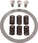 Clutch Basket Repair Kit, complete, incl. mounting instructions (6 Springs, Shim & 3 Rivets)