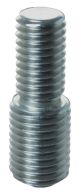 Double-threaded Setscrew M8x1.25 to M10x1.25, zinc-coated steel, outer thread length 13,5mm (for repairing the upper shock absorber mount)