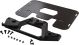 Adapter Panel for SLC Side Rack Left (see item 60097/60098), dim. panel approx. 310x215mm, to build your own side rack with SLC quick release