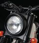 JvB-moto 'D-Track' Head Light, Cover GRP (unpainted) incl. H4 Head Light and Mounting Material