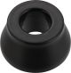 Mini-Indicator Adapter, aluminium black, for M8, covers larger holes or enables a visually pleasing transition to the indicator mount, 1 pc.
