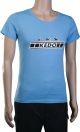 Ladies T-shirt 'KEDO' Size M, light blue (180g/m² cotton), 100% cotton