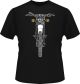 T-Shirt' XT500 frontal', black, Size L, 2-colour printed, 100% cotton