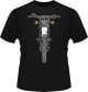 T- Shirt XT500 frontal , color black or dark grey, size M - XXL, 2-color print, regular fit, 100% cotton