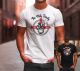 T- Shirt The Holy Trinity , colour white or black, size M - XXL, regular fit, 100% cotton