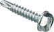 Self-Drilling/Self-Tapping Screw M4.8x25mm, bright zinc-plated, with hex head; universal use, e.g., for fastening a dB-killer/silencer insert