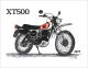 Art Print by Ingo Löchert 'XT500 1977', 6-colour print on semiglossy poster paper, size approx. 295x380mm