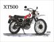 Art Print by Ingo Löchert 'XT500 1978', 6-colour print on semiglossy poster paper, size approx. 295x380mm