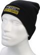 Beanie, made from double-layer knit, ribbed material, embroidered design KEDO PARTS 'N' SERVICE, one size fits all, 100% polyacrylic