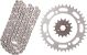 XW-Ring Chain Kit, 15T front/39T rear, RK520XRE,102 Links, OPEN TYPE, coarse geared front sprocket, incl. clip- and rivet chain joint
