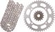 XW-Ring Chain Kit 15T front/45T rear ,106 links, open type, RK520XRE, fine geared front sprocket, incl. clip- and rivet chain joint