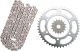 XW-Ring Chain Kit 16T front/46T rear, 112 links, open type RK520XRE, incl. rivet- and clip chain joint