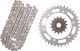 XW-Ring Chain Kit 15T front/37T rear, RK520XRE, 104 links, open type, fine geared front sprocket, incl. clip- and rivet chain joint