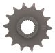 14T Sprocket, fine geared shaft  (collar approx. 9.6mm, total thickness 15.6mm)