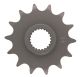 14T Sprocket, fine geared shaft  (collar approx. 9.6mm, total thickness 15.6mm)