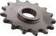 15T Sprocket, Fine Geared Shaft  (collar approx. 4mm, total thickness 15.6mm, compare to 27109)