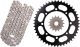 RX-Ring Chain Kit 15T front/46T rear, 110 links, open type RK520XSO2, incl. rivet- and clip chain joint