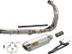 Arrow 'Thunder' Stainless Steel Exhaust System, Complete Incl. Header Pipe, Connector Pipe, Silencer, Mounting Material (EG Vehicle Type Approval)