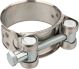 44-47mm Stainless Steel Clamp (W2) Exhaust/Silencer, zinc plated bolt