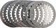 Clutch Steel Plate Set, 8 Pieces