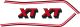 Fuel Tank Decal XT400 1981/1982, type 5FO red/black/white, left/right, can be painted over