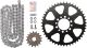 XW-Ring Chain Kit RK520XRE 16T front/46T rear, 98 Links, OPEN type chain, incl. clip- and rivet chain joint