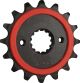 16T Sprocket, two-sided rubberised for noise reduction