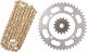 X-Ring Chain Kit 15/45 DID520VX3 Gold, 106 Links, Endless, Fine Geared Front Sprocket