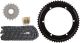XW-Ring Chain Kit 19/56 (130 Links, Open) RK428XRE, incl. Clip Chain Joint
