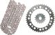 RX-Ring Chain Kit 16T front/45T rear, RK520XSO2, 104 links, open type, ratio like OEM 1:2.75, incl. rivet- and clip chain joint