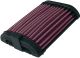 K&N High Flow Air Filter YA-6050, OEM Replacement, Street Legal