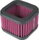 KEDO High Flow Air Filter, high-quality cotton, NOT pre-oiled, street legal (Oil and cleaner see item 91350)