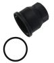 Aluminium Cap for Timing Chain Tensioner, Black Anodized, incl. O-Ring