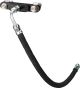 KEDO Twin Feed Oil Kit 'Classic BlackLine', with textile-braided oil line (black) and black anodized cnc-milled aluminium distributor block