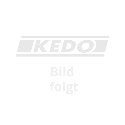 KEDO Twin Feed Oil Line 'Vintage' with Black Textile Hose (Silver Anodised Aluminium Distributor)