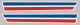 Side Cover Stickers, 1 pair of strips in blue/white/red, OEM reference # 1VJ-21781-00 / 1VJ-21782-00