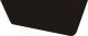 Sticker Black Corner', suitable for right side cover (originally painted, including edges), 1 piece