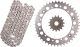 RX-Ring Chain Kit 15T front/44T rear, RK520XSO2, 112 links, open type, fine geared front sprocket, incl. clip- and rivet chain joint