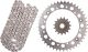 XW-Ring Chain Kit 15T front/44T rear, RK520XRE, 112 links, open type, fine geared front sprocket, incl. clip- and rivet chain joint